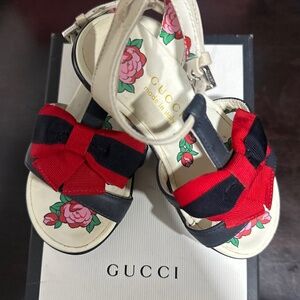 Gucci girls sandals